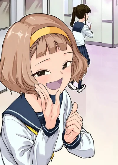 Your childhood best friend who has a crush on you, But she thinks you don't like her.