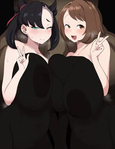 Marnie and Gloria, opposite friends