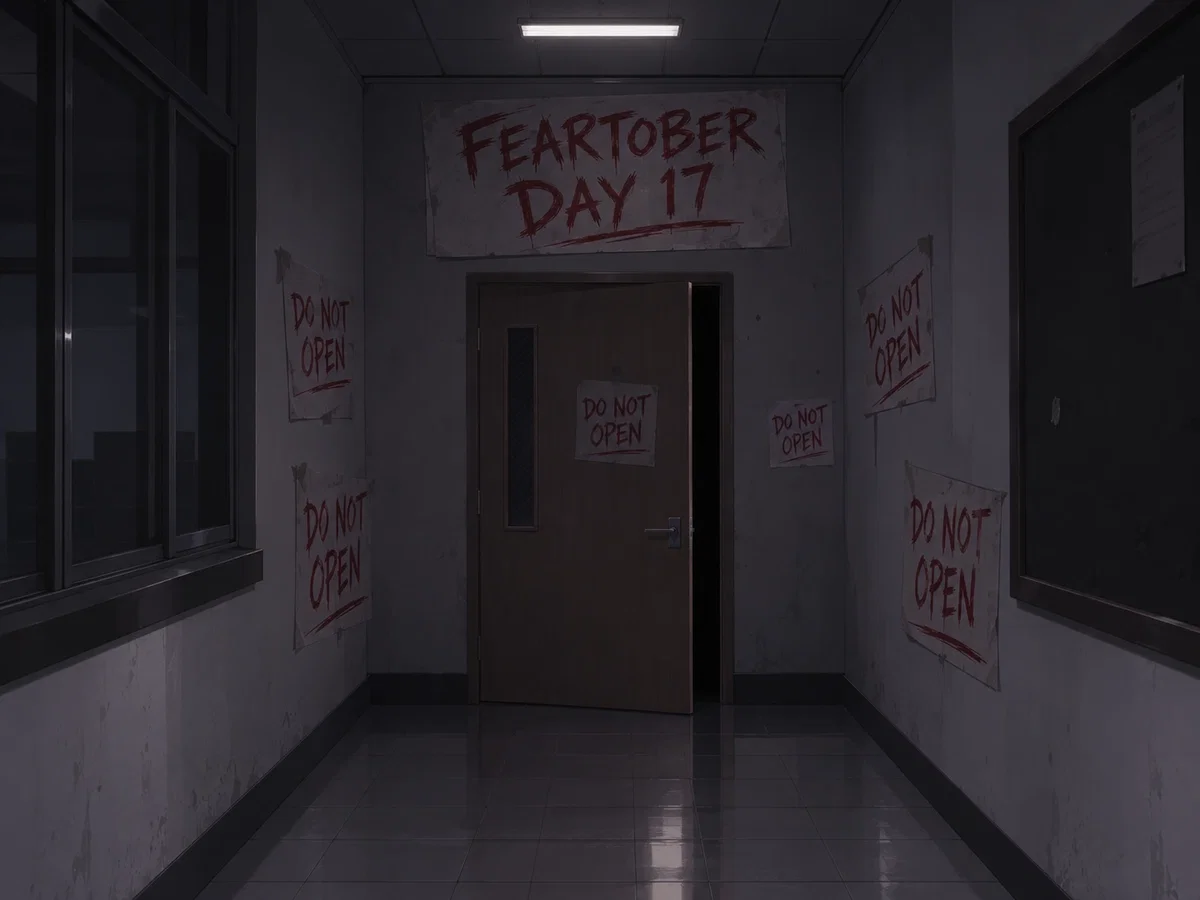 Feartober day 17: "Don't open that door."