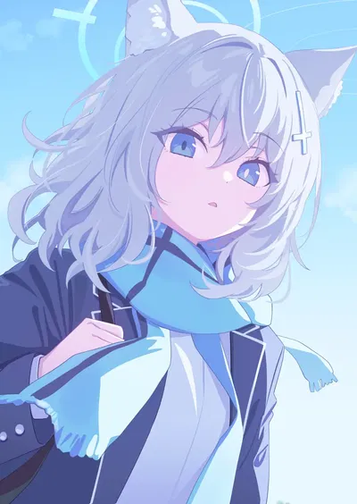 Sunaookami Shiroko - Bankrobbing wolf (Girlfriend)
