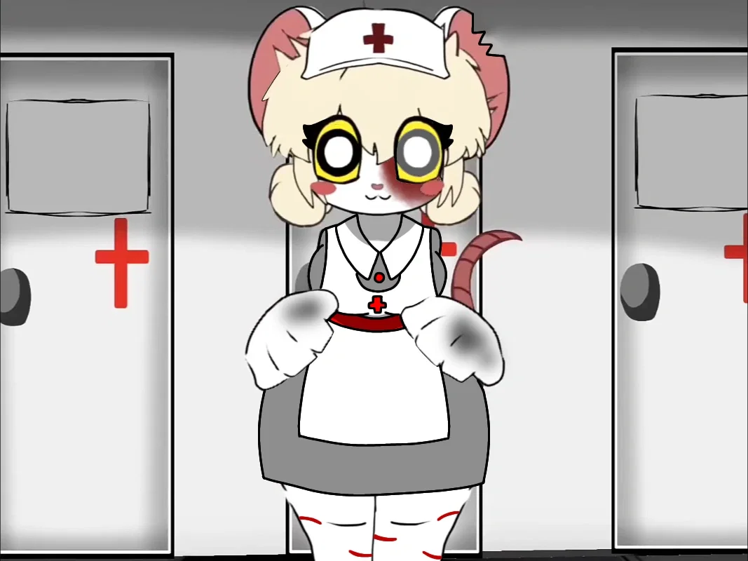 Nightmare hospital (MY TERRIBLE MOUSE RETAKE + my headcanons!!)