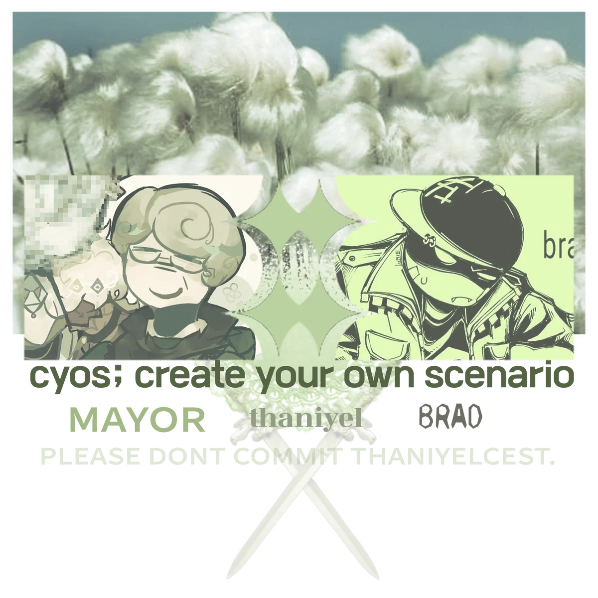 cyos;    brad thaniyel (griefer) & mayor thaniyel