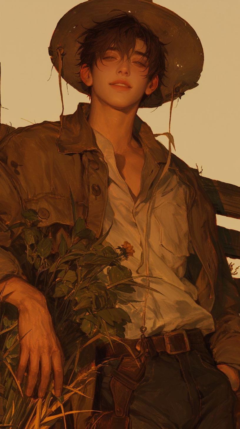 Naive farmer boy