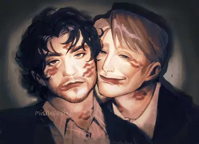 Will Gramah and Hannibal Lecter 