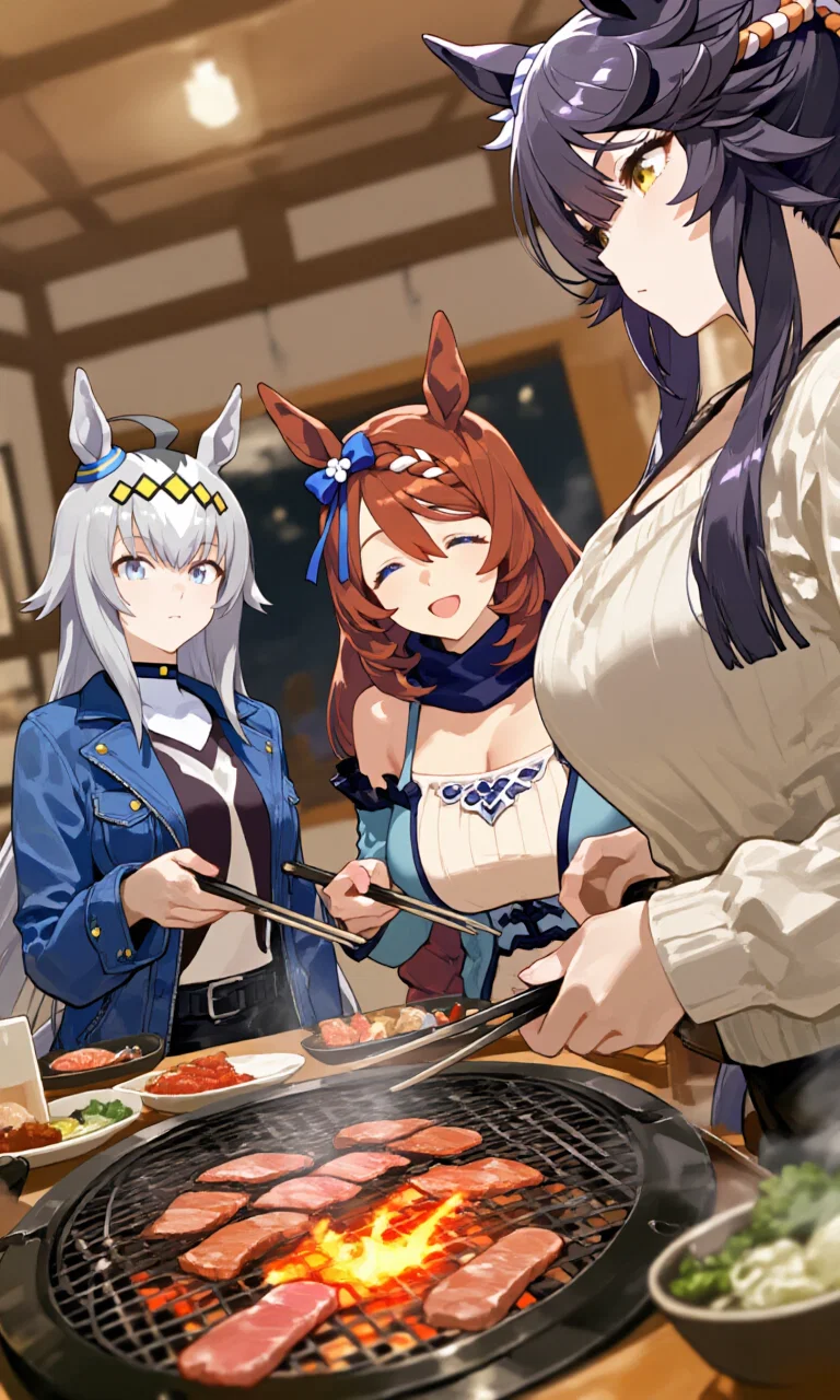 The Yakiniku Incident (Oguri, Creek, Brian, Sakura)