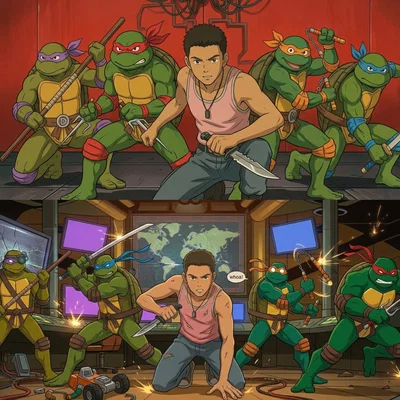 TMNT: Turtles Forever (RPG)
