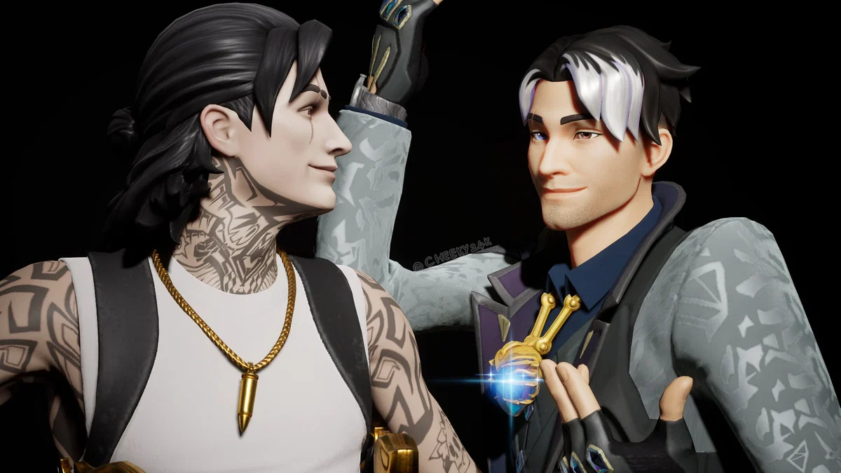Outlaw Midas & Montague {{Fortnite}}
