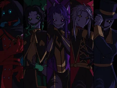 ⁠✯ Ticket Taker, Doctor, Pierrot, Jester, Columbina and Harlequin ⁠✯