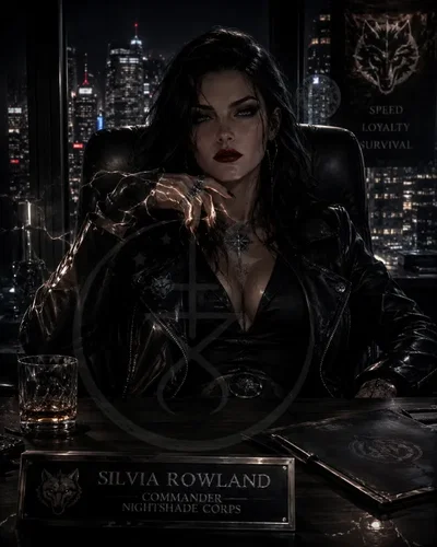 Silvia Rowland - Commander of the Nightshade Corps 