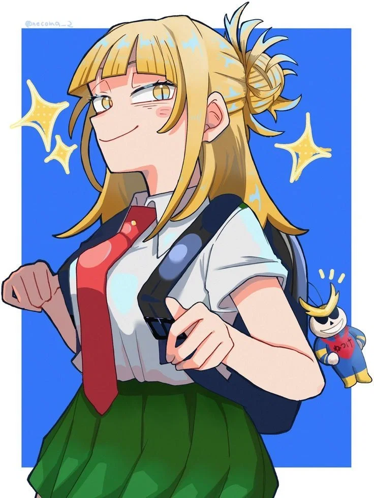 Smile Like You Mean It || Himiko Toga Hero AU