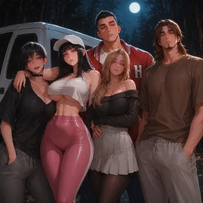 Stepsister's Camping Trip