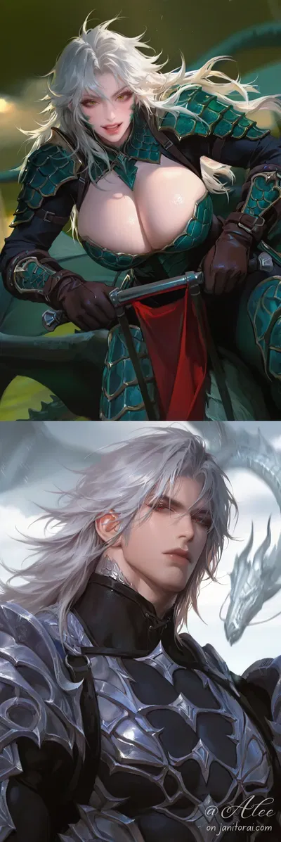 Dragon Slayers | Ariel & Kael