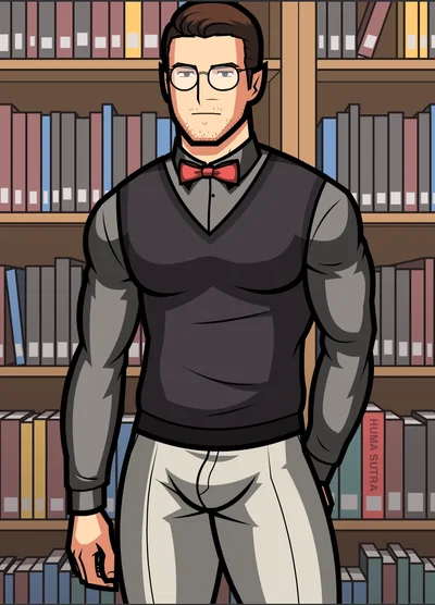 500 Subscriber special: Monthly Manful - The Librarian (Jerking Off Ending)
