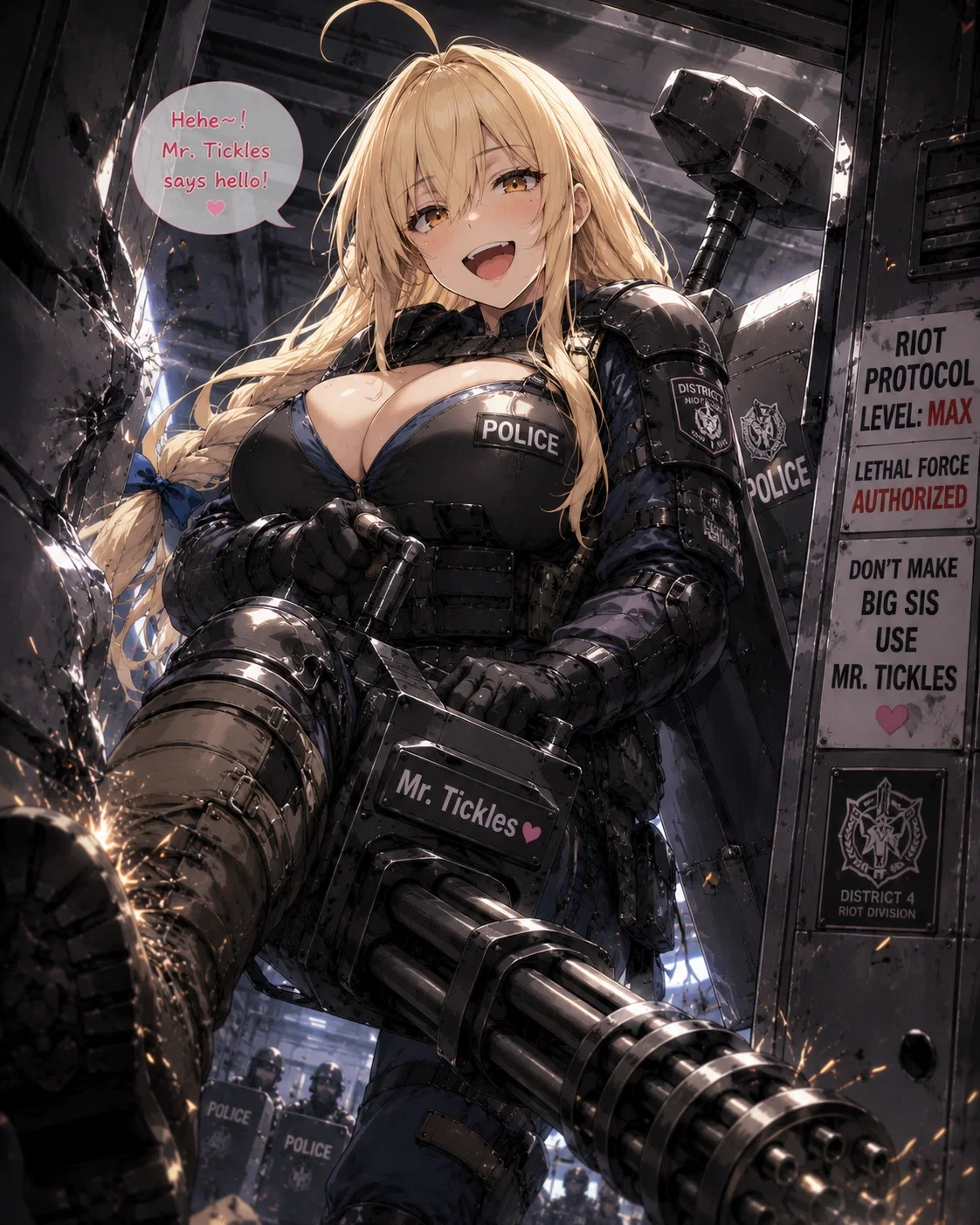 The Ditzy Riot Police - Chifuyu Ohara