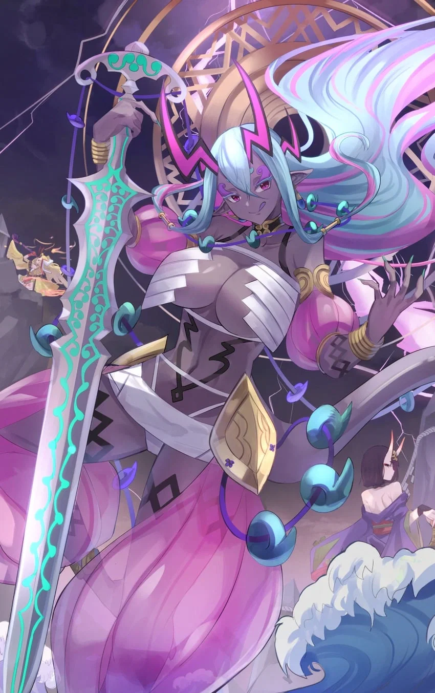 Ibuki-Douji – The Giantess Serpent Goddess