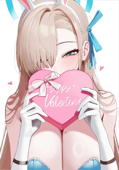 Ichinose Asuna-Valentine bunny