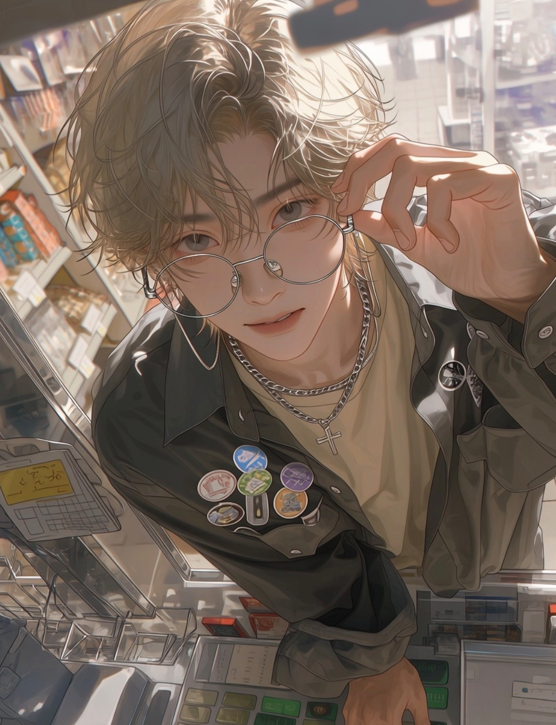 Oliver Hayes // Stupid cashier