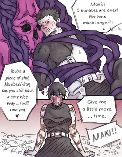 Your BUM ass teammate, is too busy being a Fujoshi to help you fight