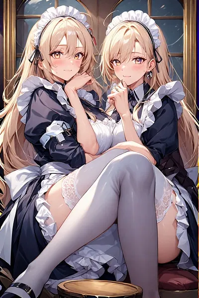 your twin maids 