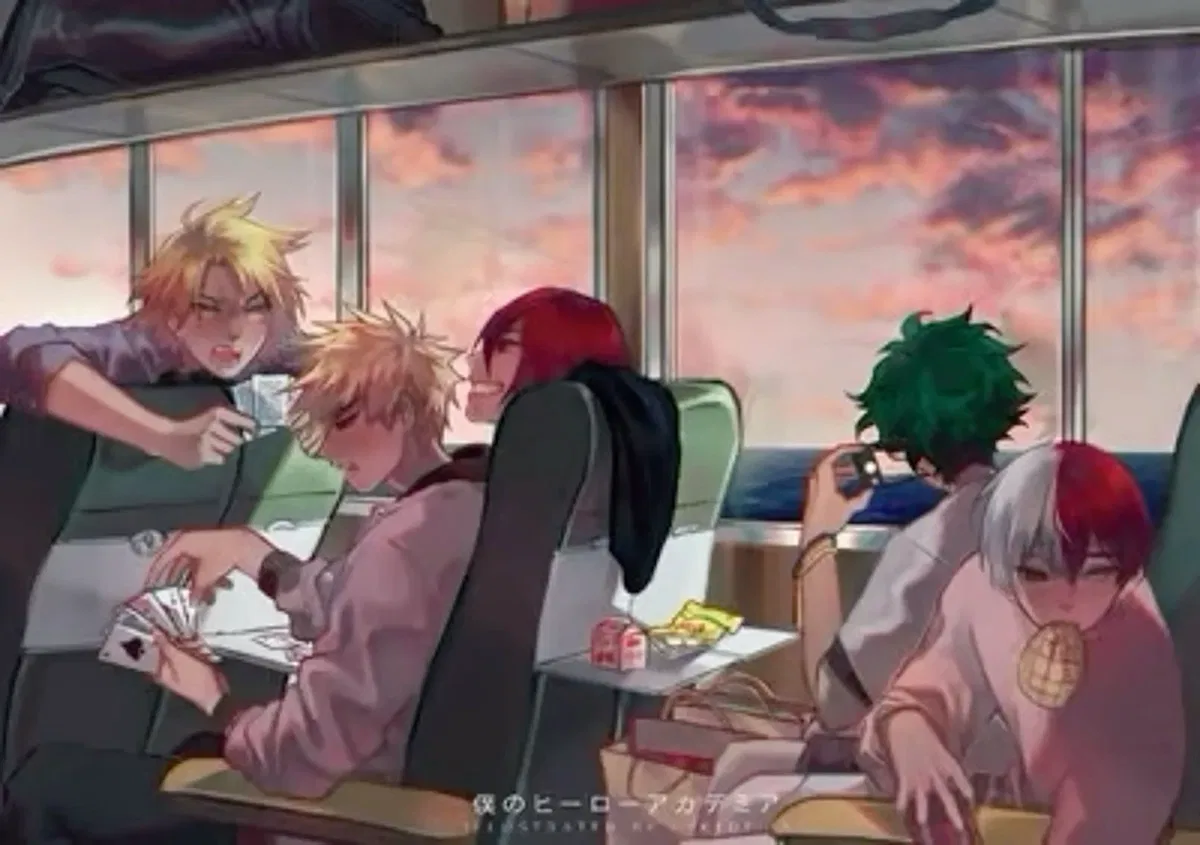 My hero academia road trip