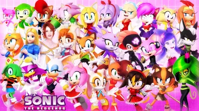 Sonic girls harem