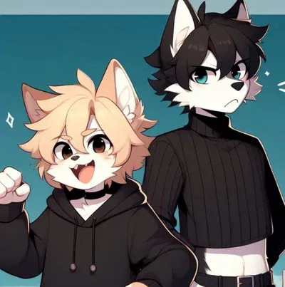Two Furry Roommates