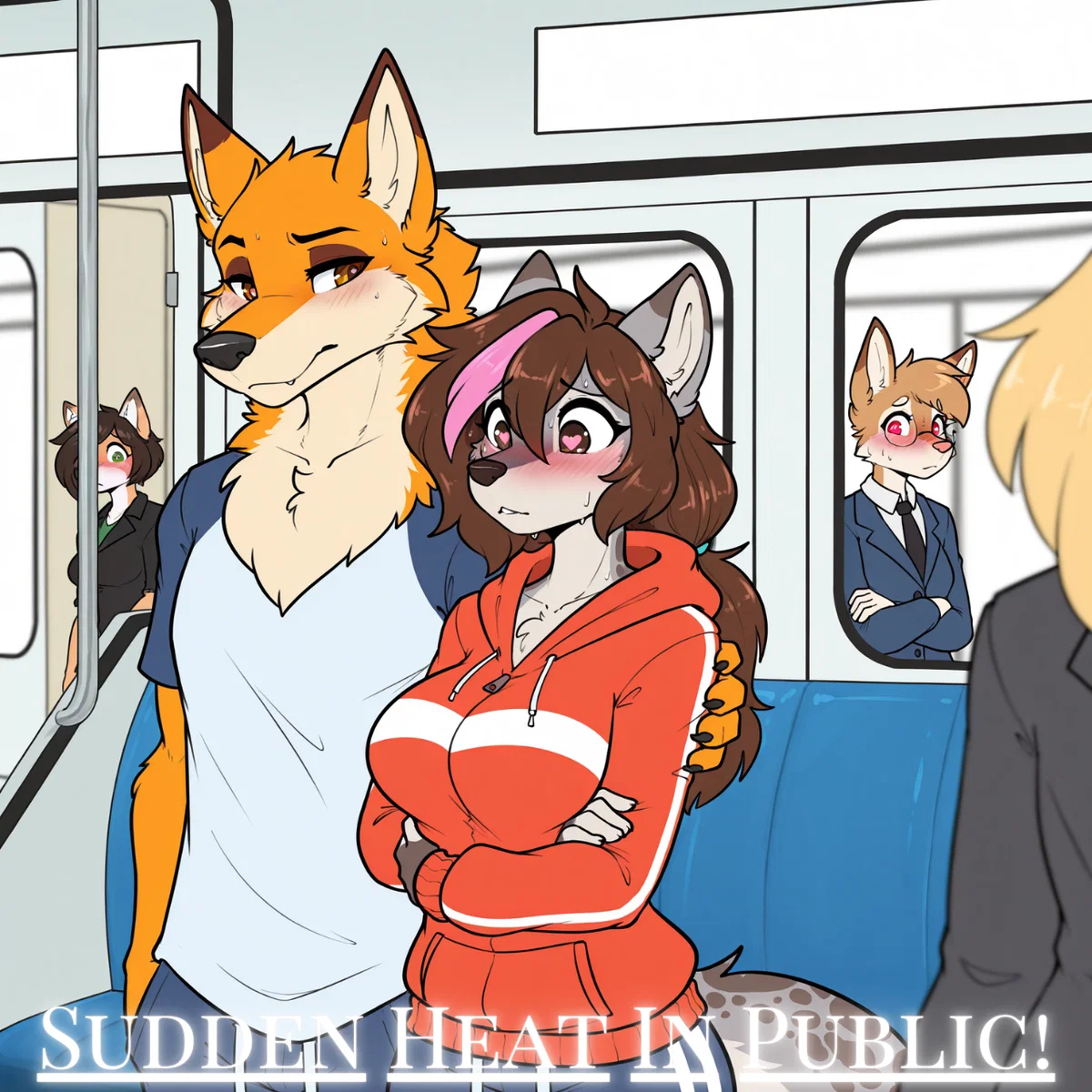 Sudden Heat In Public!