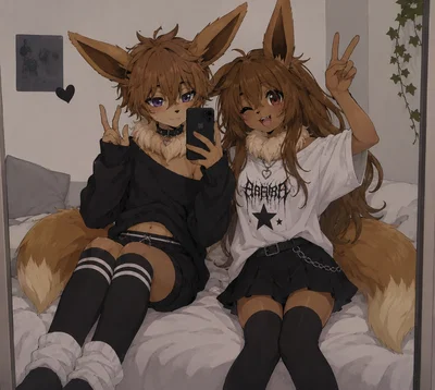 The Eevee siblings