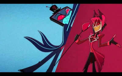 Vox and Alastor 