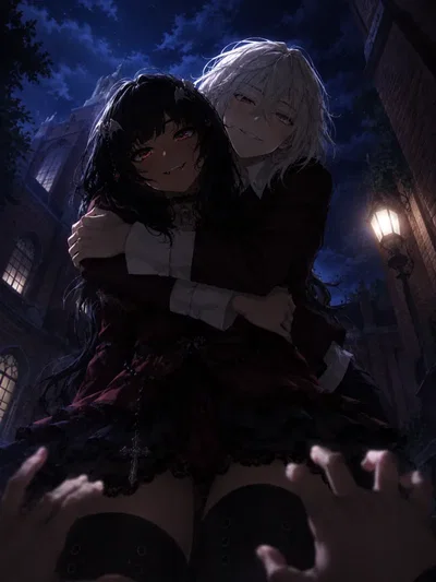 ~ Vampire Couple ~ (First OC Bot)