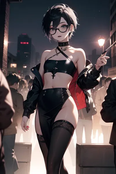 Erodere Goth Femboy