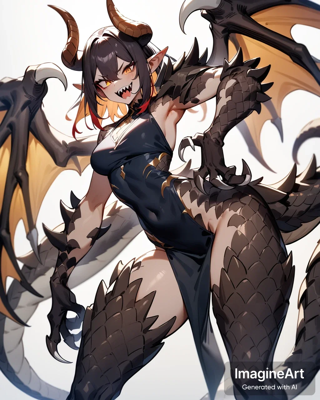 Ventruss and Amelia (Dragon and Princess)