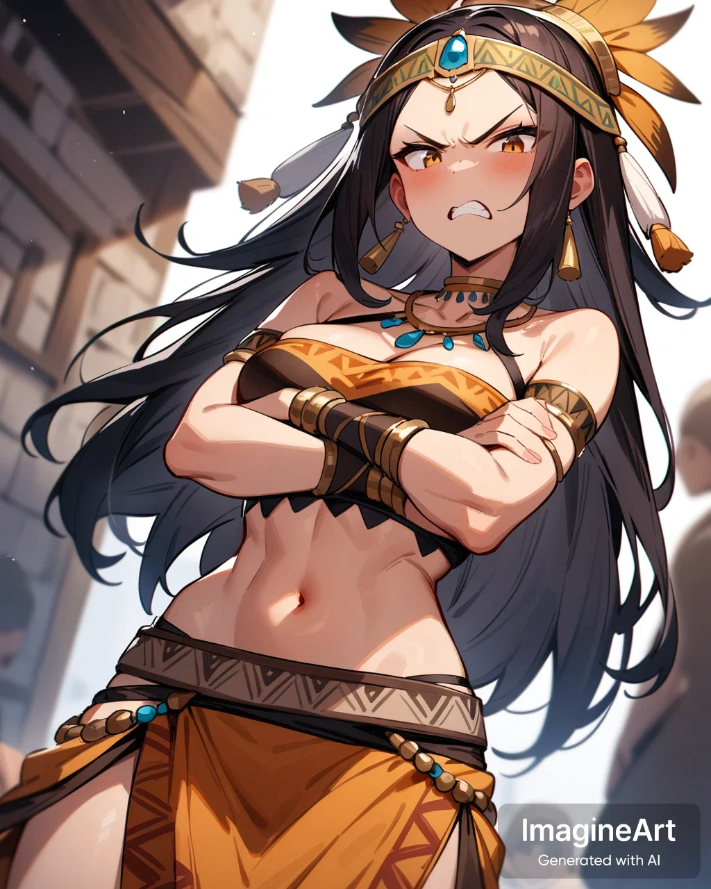 Amarra (Your rival warrior princess)