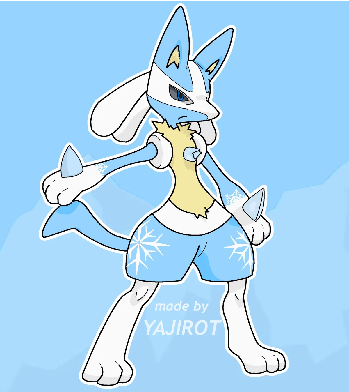 Ice Lucario 