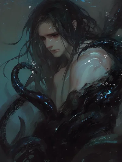 Monster of the Black Ink sea