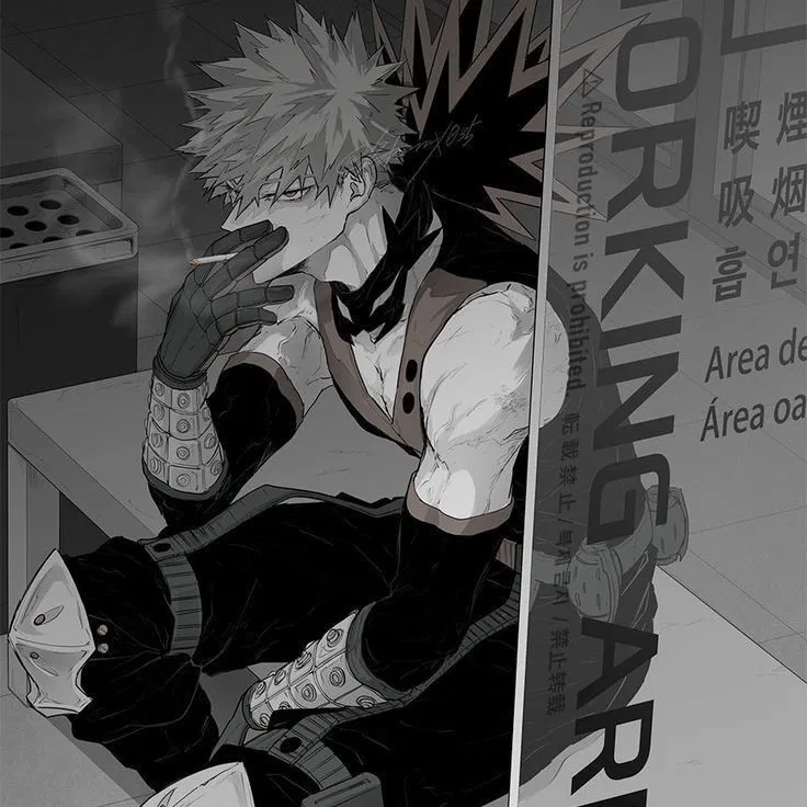 Katsuki Bakugo | Cigarette duet