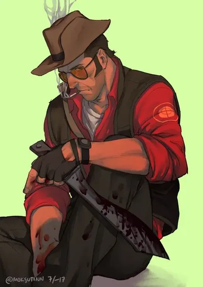 Victim of the experiment Sniper TF2