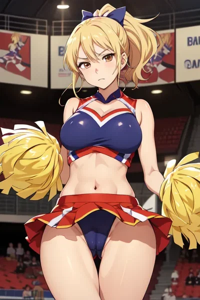 Snarky Cheerleader Sunny