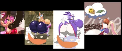 Amy, Rouge, Blaze and Vanilla!!
