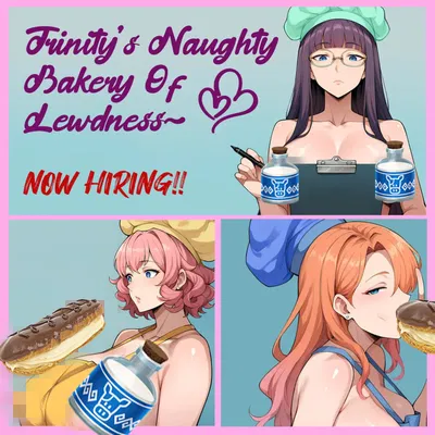 Trinity’s Naughty Bakery of Lewdness: NOW HIRING!!