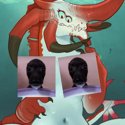 A Leviathan found you after you and your damaged pod plunged into the water, she is pissed.