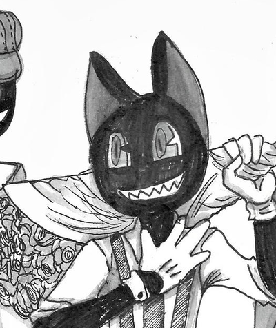 Mafia Cartoon Cat