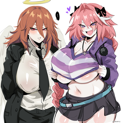 Angel Devil and Astolfo