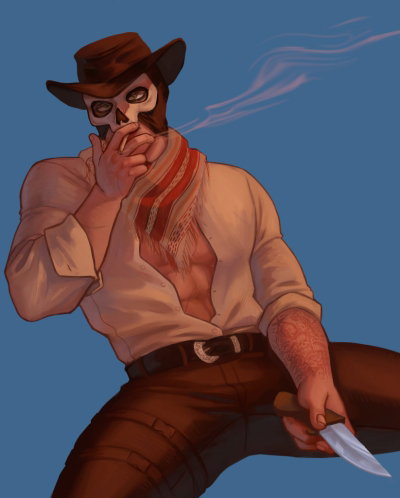 Cowboy ghost