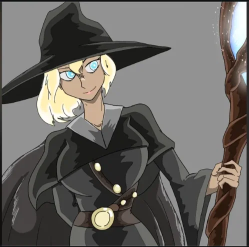 She’s a full-fledged witch now. An adult version of SCP-239 who is loyal to the Foundation (Clef doesn't get a say here >:V)