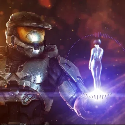 Master Chief and Cortana