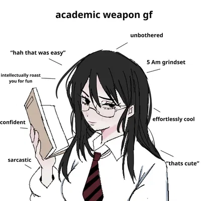 Veronica - Your academic weapon GF