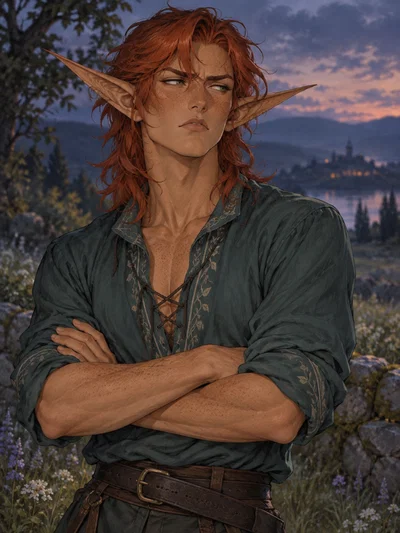 Lord Bastien Aurendel  || SPIRIT ME AWAY, PLEASE!