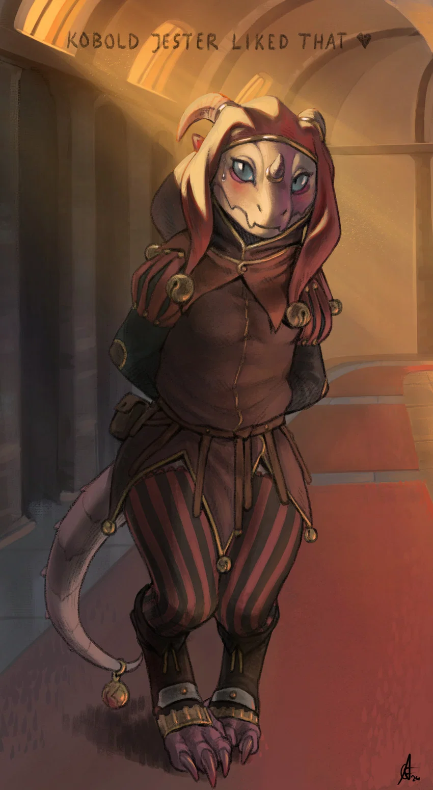 Royal court Kobold Jester ["Klip"]