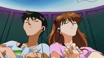 Asuka and Shinji